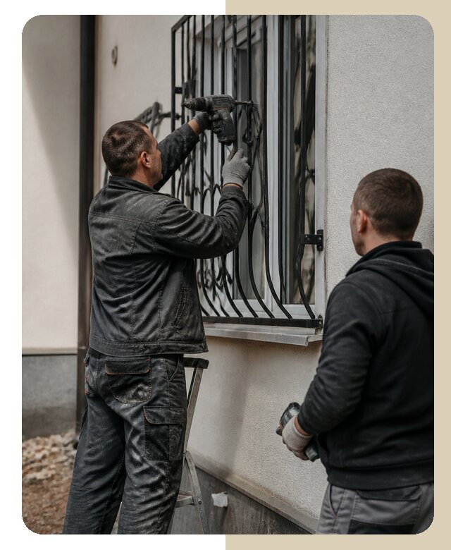 Установка наружных решеток в Серове от 4999 р. | ДвериЛегко-Срв